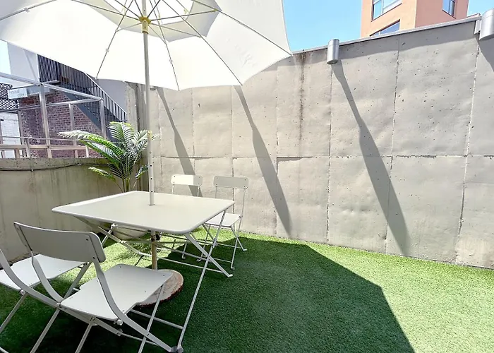 아파트 Hongdae Good Vibe With Terrace *