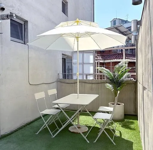 아파트 Hongdae Good Vibe With Terrace *